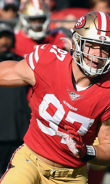 No. 2 overall pick Nick Bosa making big impact on 49ers